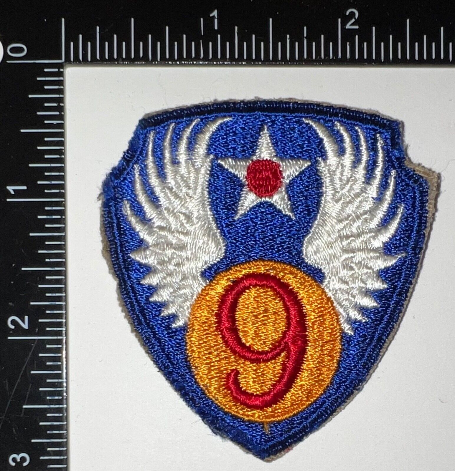 WWII US 9th Ninth Army Air Force AAF US Made Patch