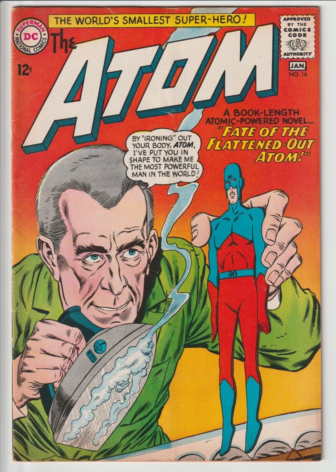 DC Comics The Atom #16  (January 1965) -  See Pics