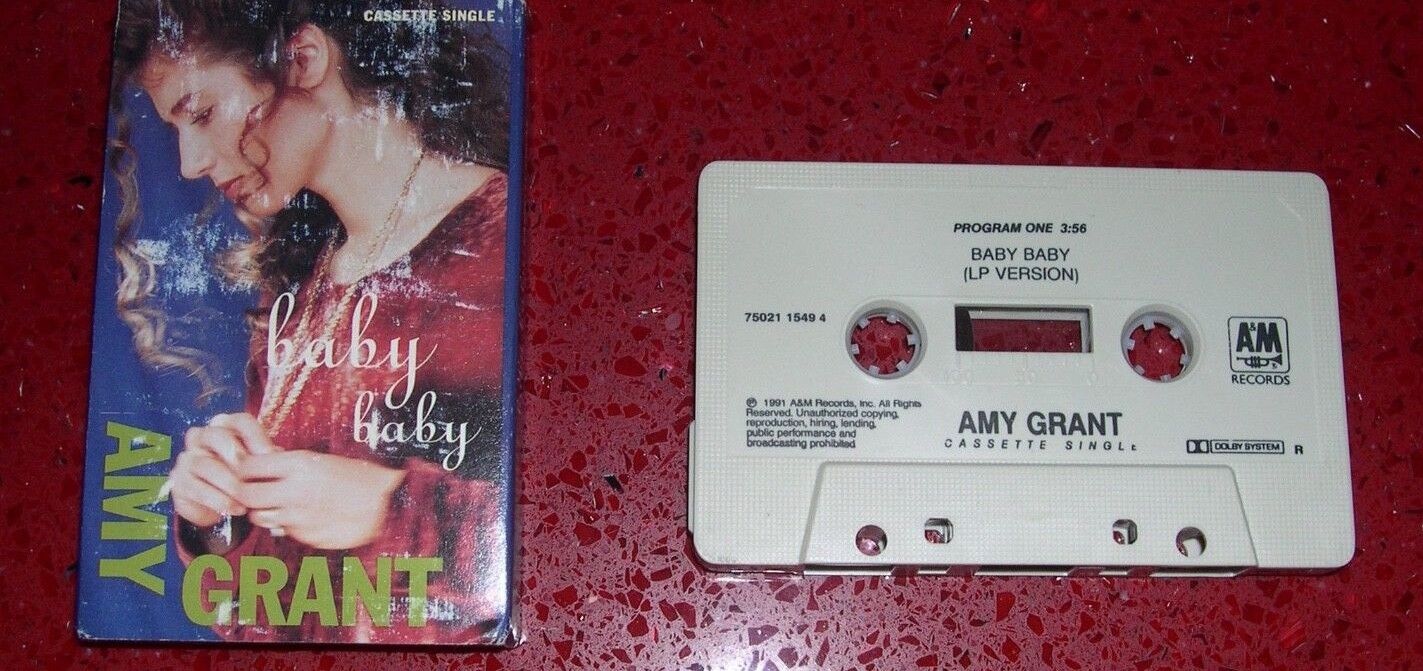 AMY GRANT BABY BABY CASSETTE SINGLE