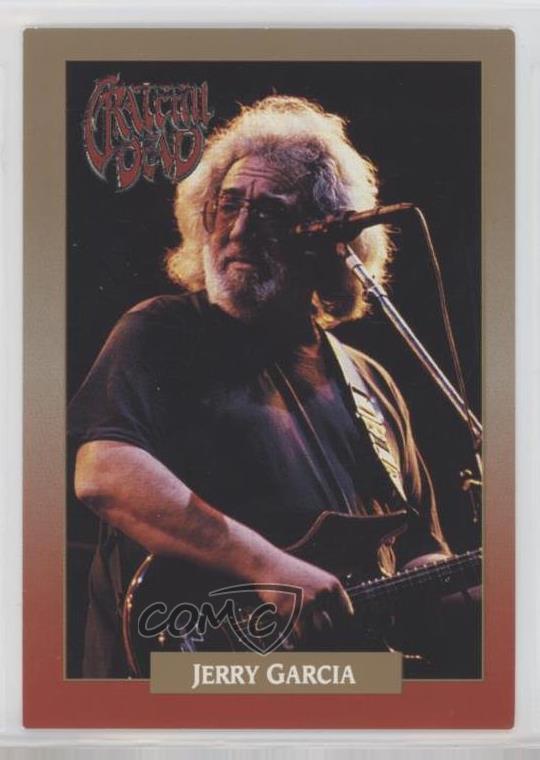 1991 Brockum RockCards Legacy Series Jerry Garcia #1 xg2