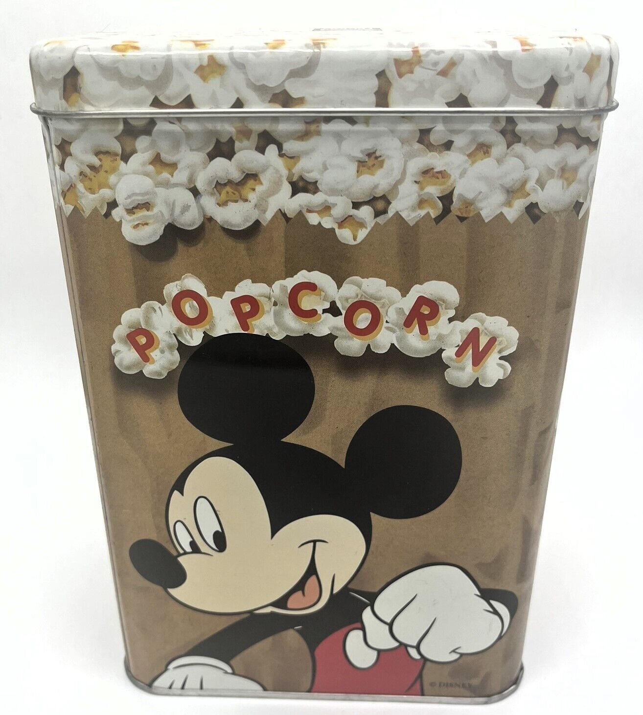 Disney Vintage 1997 Mickey Mouse Popcorn Tin Series 1 Limited Edition