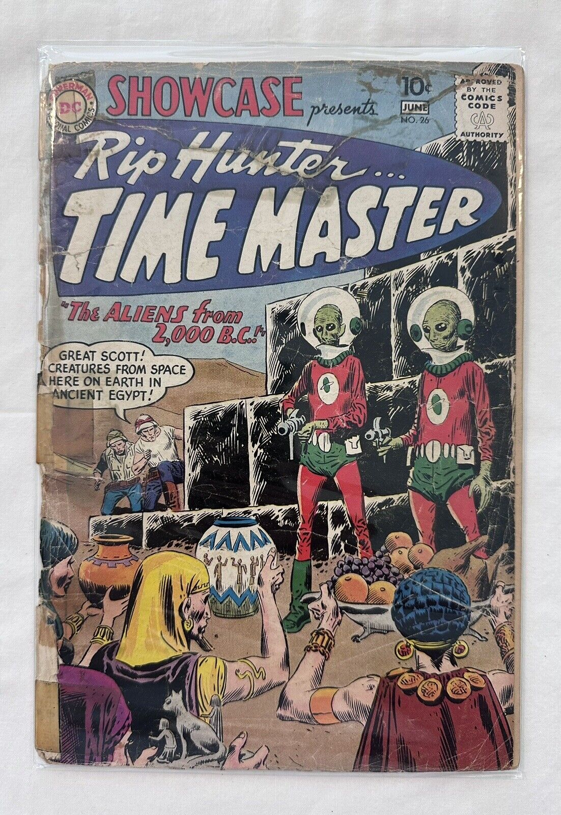 Showcase #26 1960 Rip Hunter