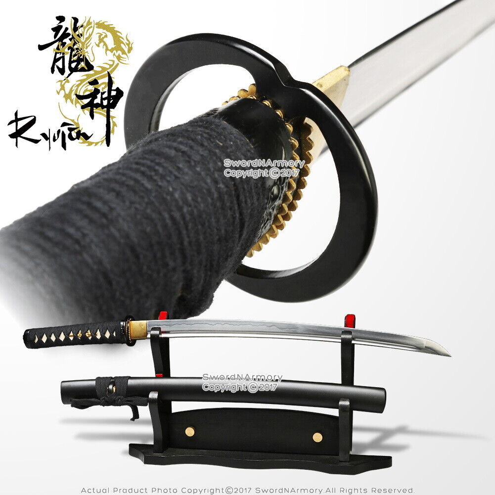 Unsharpened Practice Training Wakizashi Iaido Iaito Sword DH 1060 Spring Steel