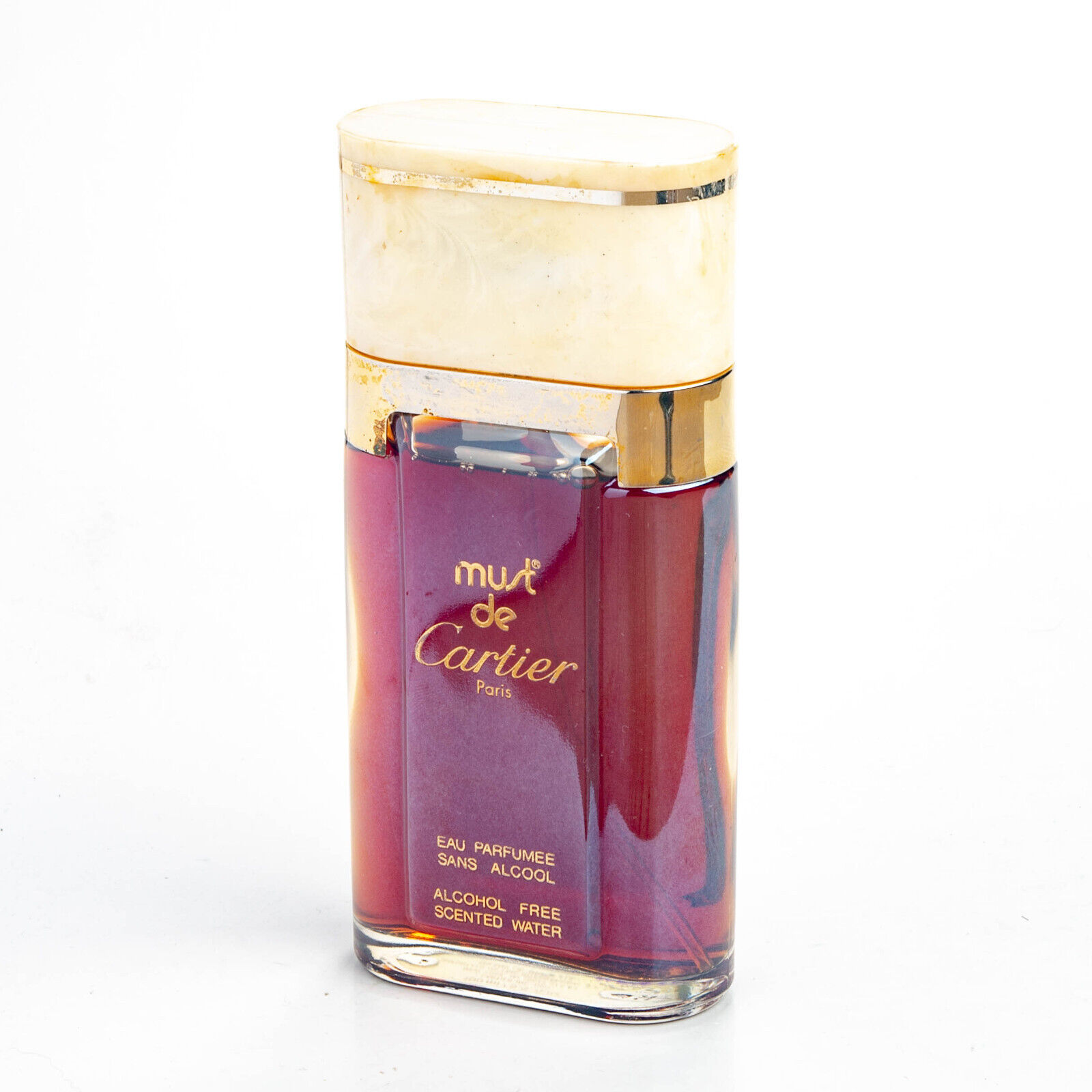 Must de Cartier Eau de Parfumee Sans Alcool Alcohol Free 3.4OZ Vintage Perfume