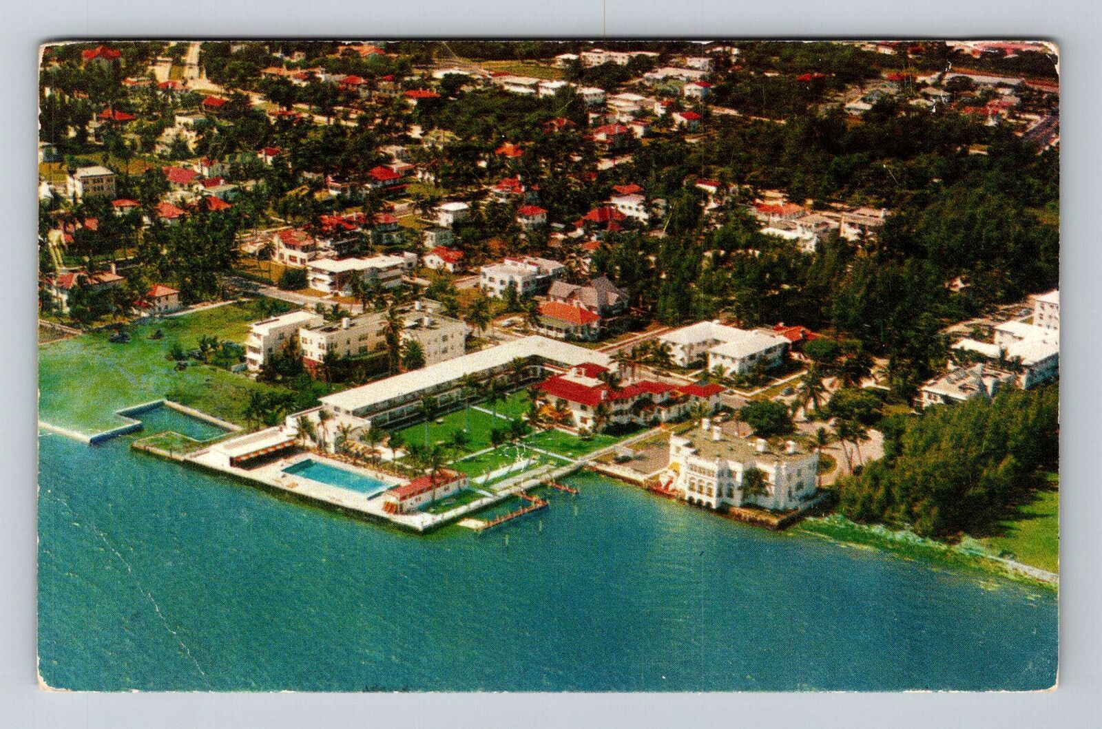 Miami FL-Florida, Ocean Ranch Hotel, Advertising, c1953 Vintage Postcard