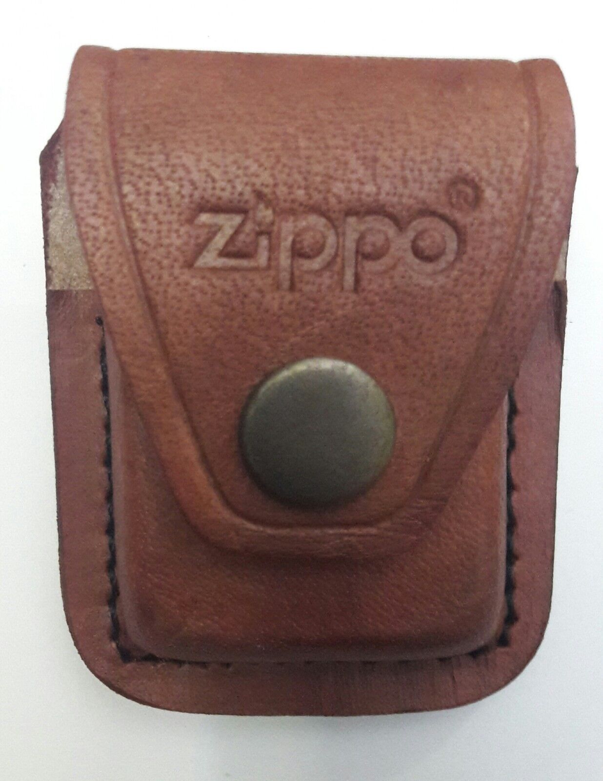Zippo Lighter Leather Pouch Case Cover Holder With Loop In Different Colors New