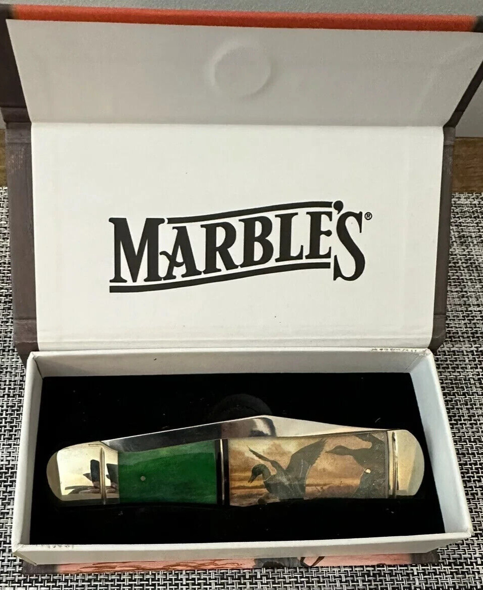 Marbles Duck Hunter Collector's Knife MR583 NEW LOOK