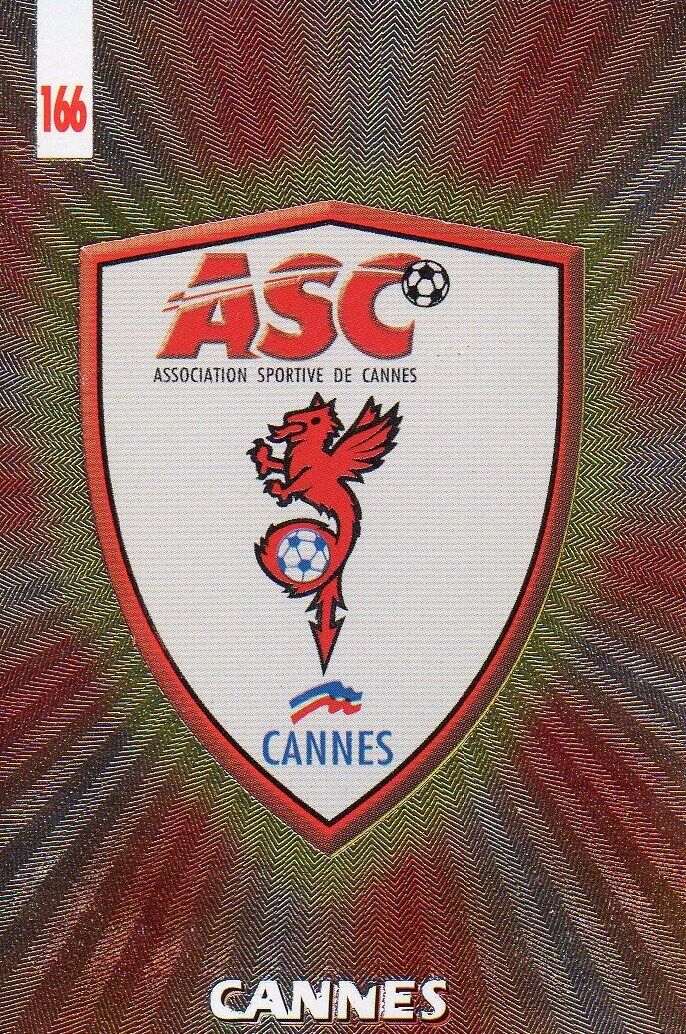 ASC CANNES - PANINI FOOTBALL CARD - OFFICIAL FOOTBALL CARDS 1998 - to choose from