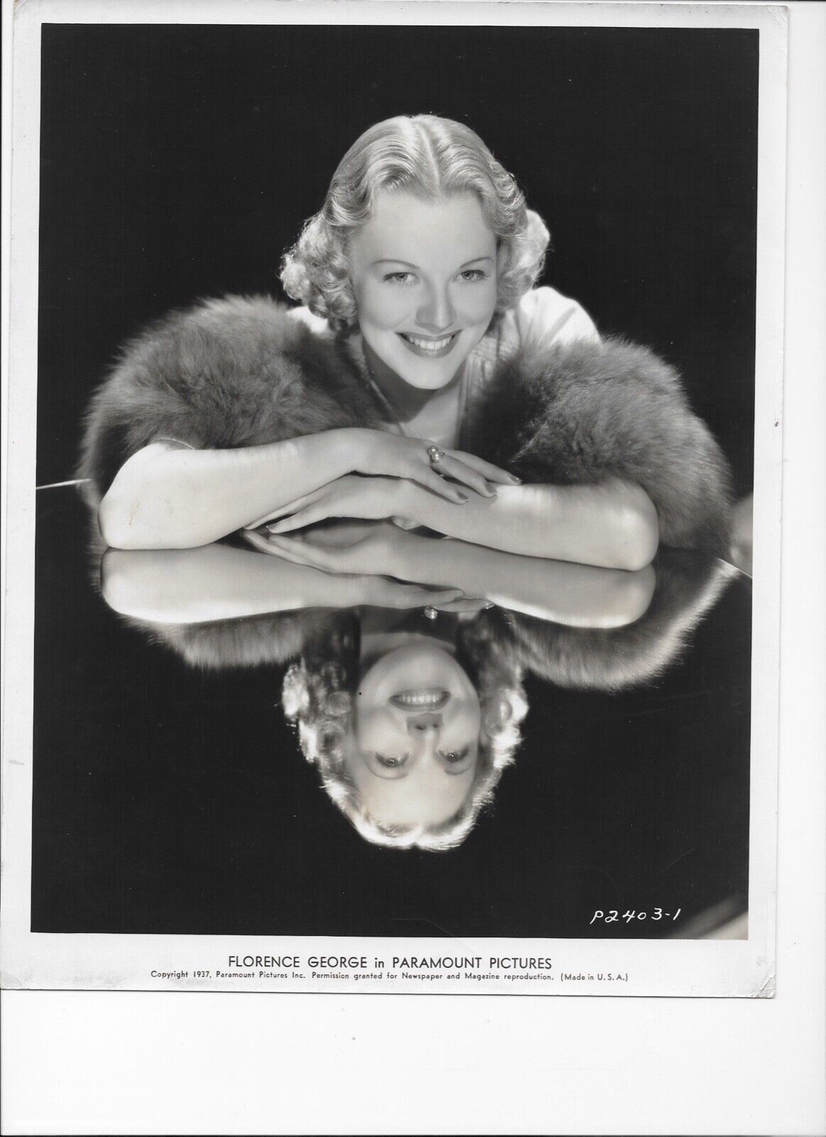Original 1930s photo of Florence George