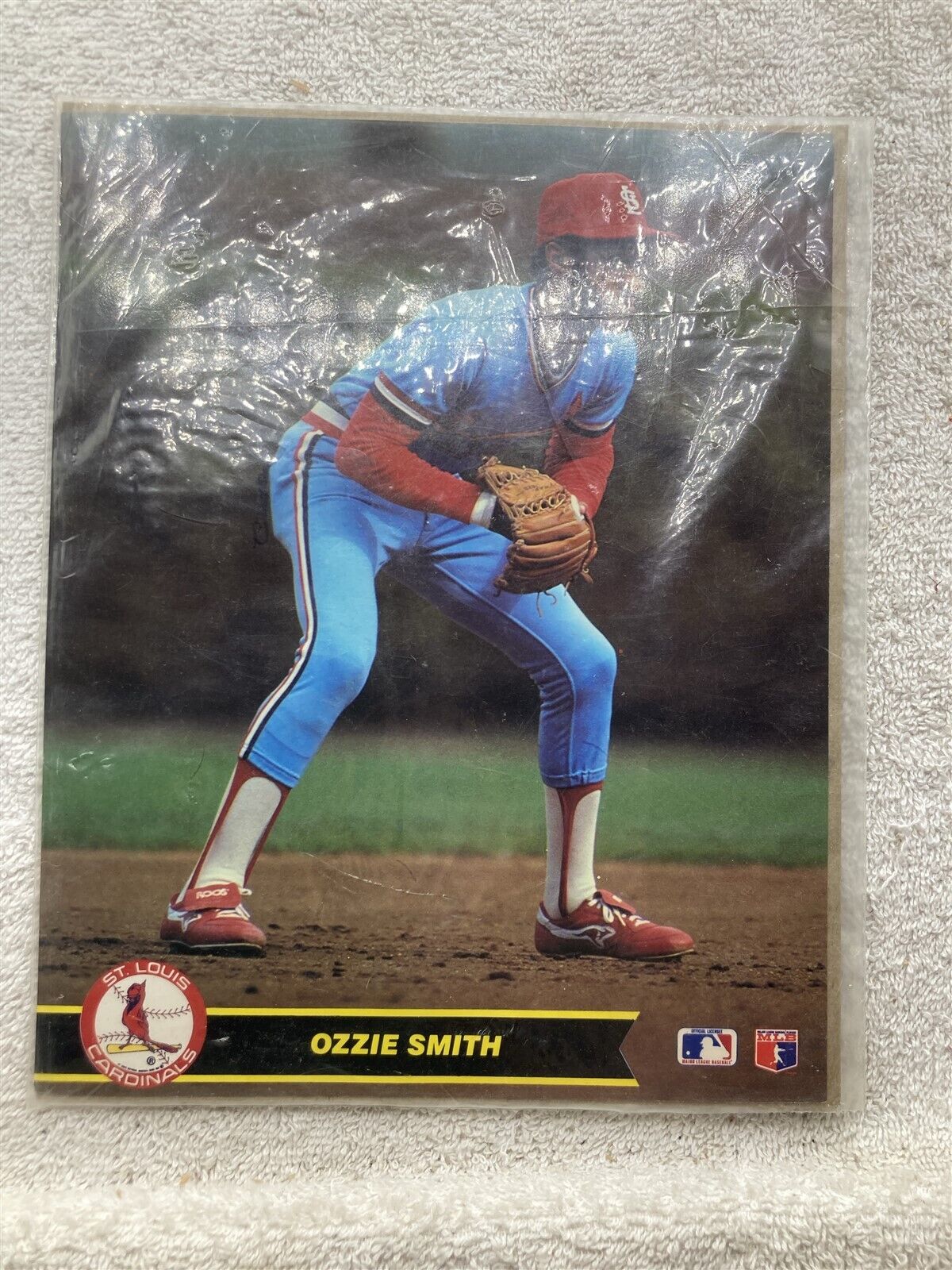 1990 Major League Baseball Action Photos Series 2 St Louis Cardinals Ozzie Smith
