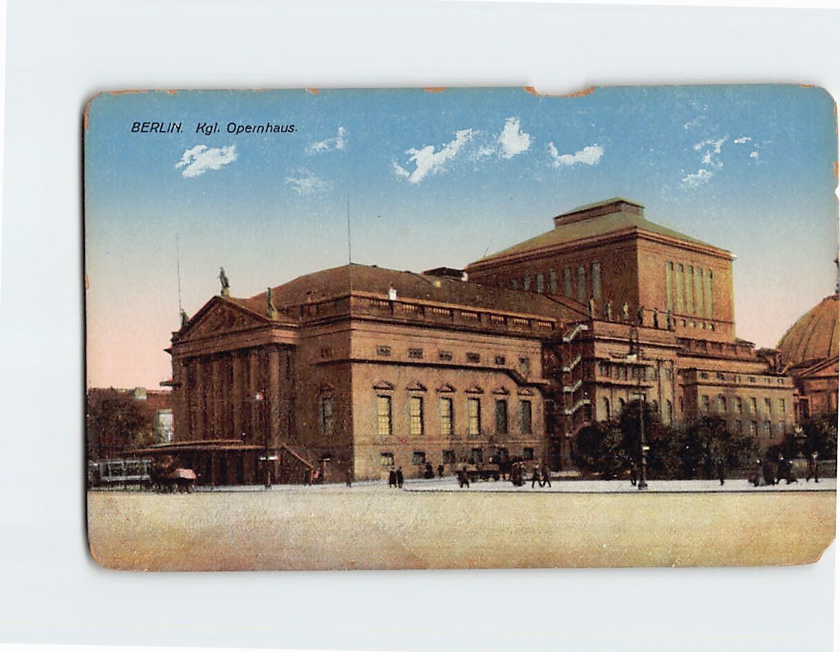 Postcard Kgl. Opernhaus Berlin Germany