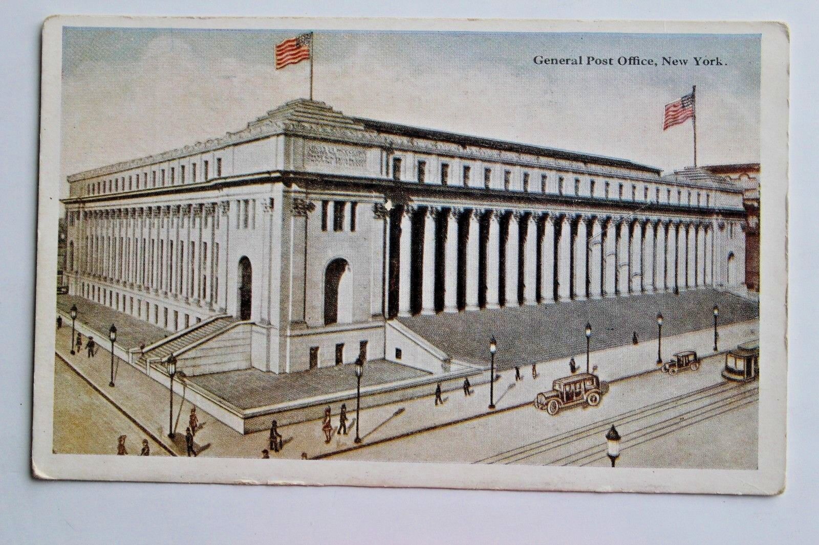 Vintage Postcard General Post Office New York  Antique Old 3167