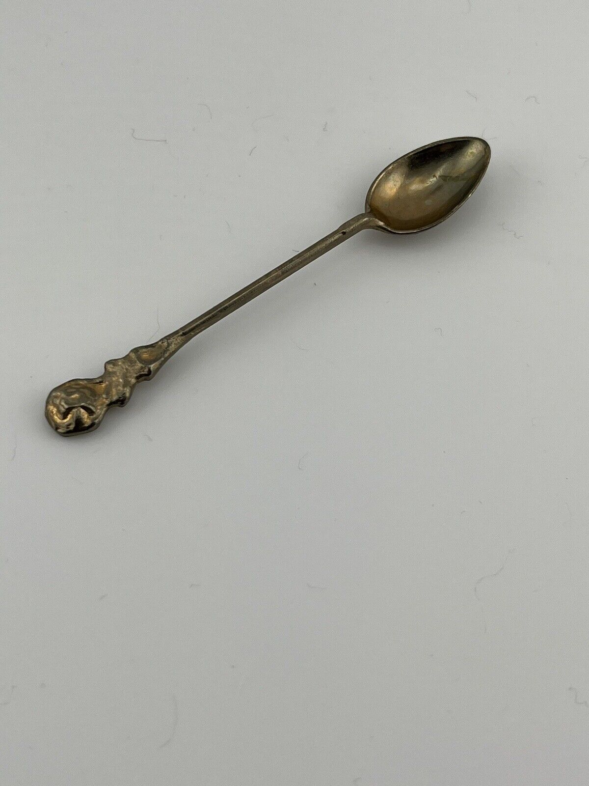Vintage Bronze Brass Small Spoon