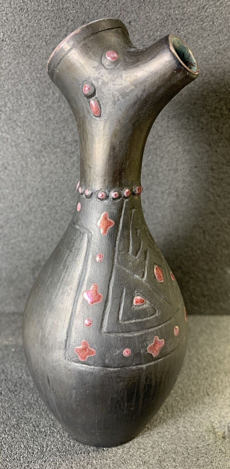 Zoomorphic Pottery Pitcher / Vase, Penguin Shape, Vintage, Unique, European