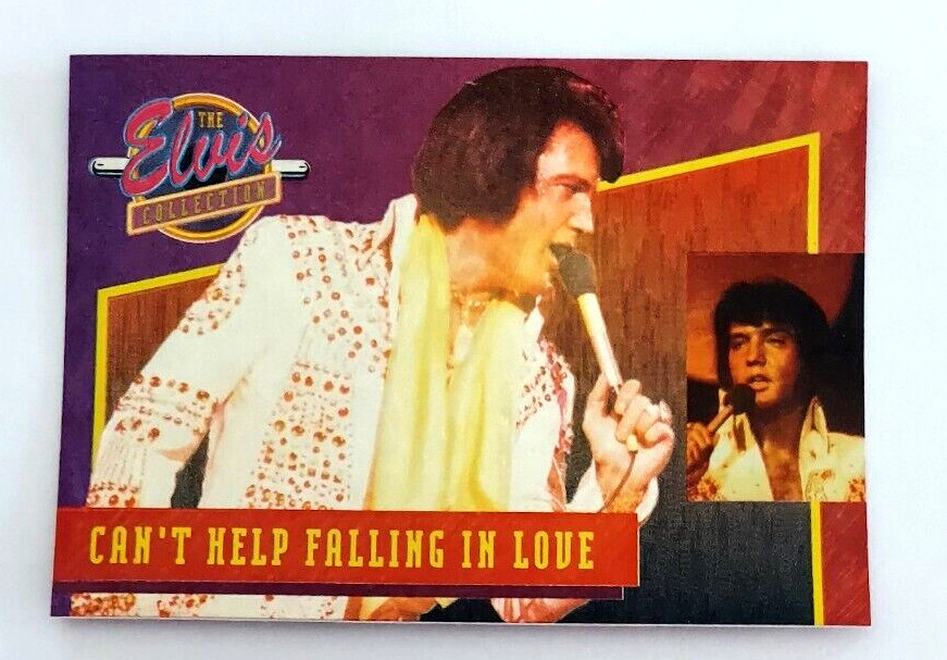The Elvis Presley Collection Dufex Insert 3 of 40 Cant Help Falling In Love
