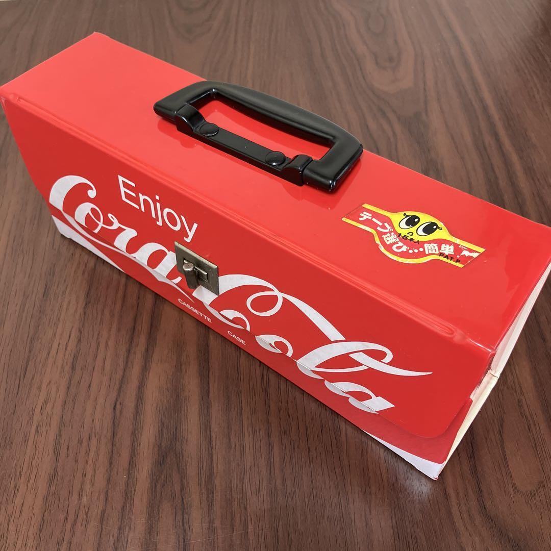 Coca-Cola Coca-Cola cassette case Showa retro #b5d9de