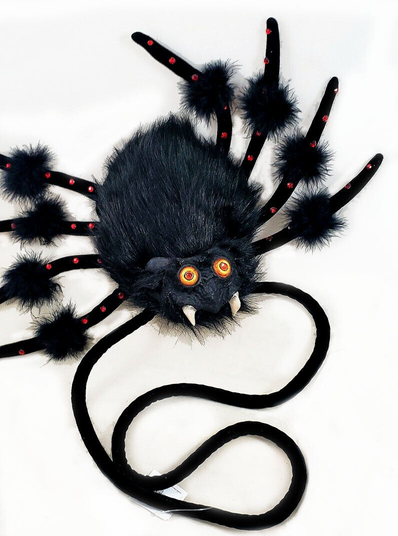 Tarantula Spider Furry Jeweled Purse Halloween Katherine\'s Collection