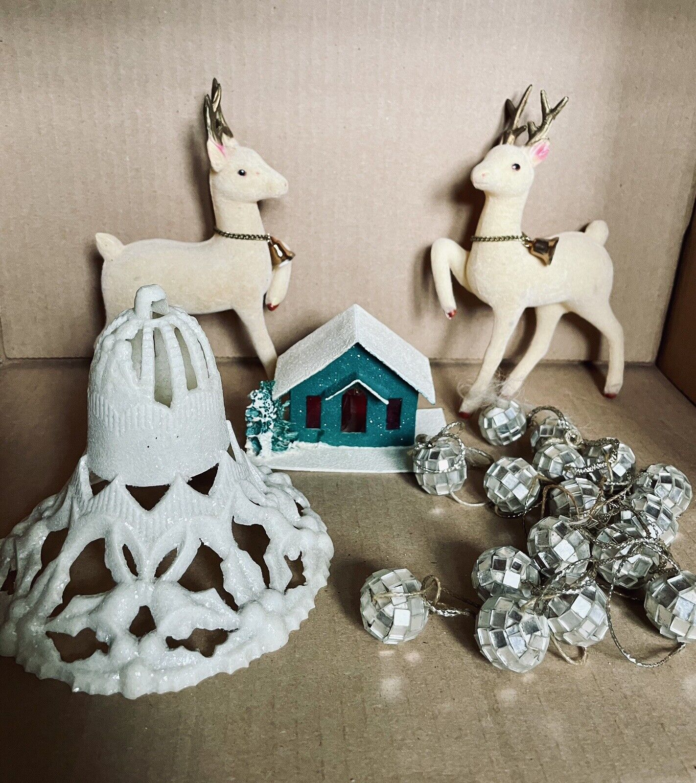 Lot Of Vintage Christmas For Crafting 