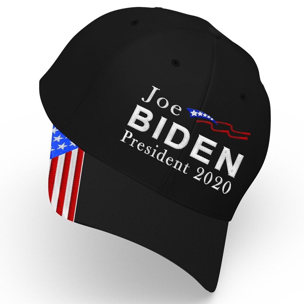 Fashionable Popular Black 100% Cotton Joe Biden President 2020 Baseball Cap New