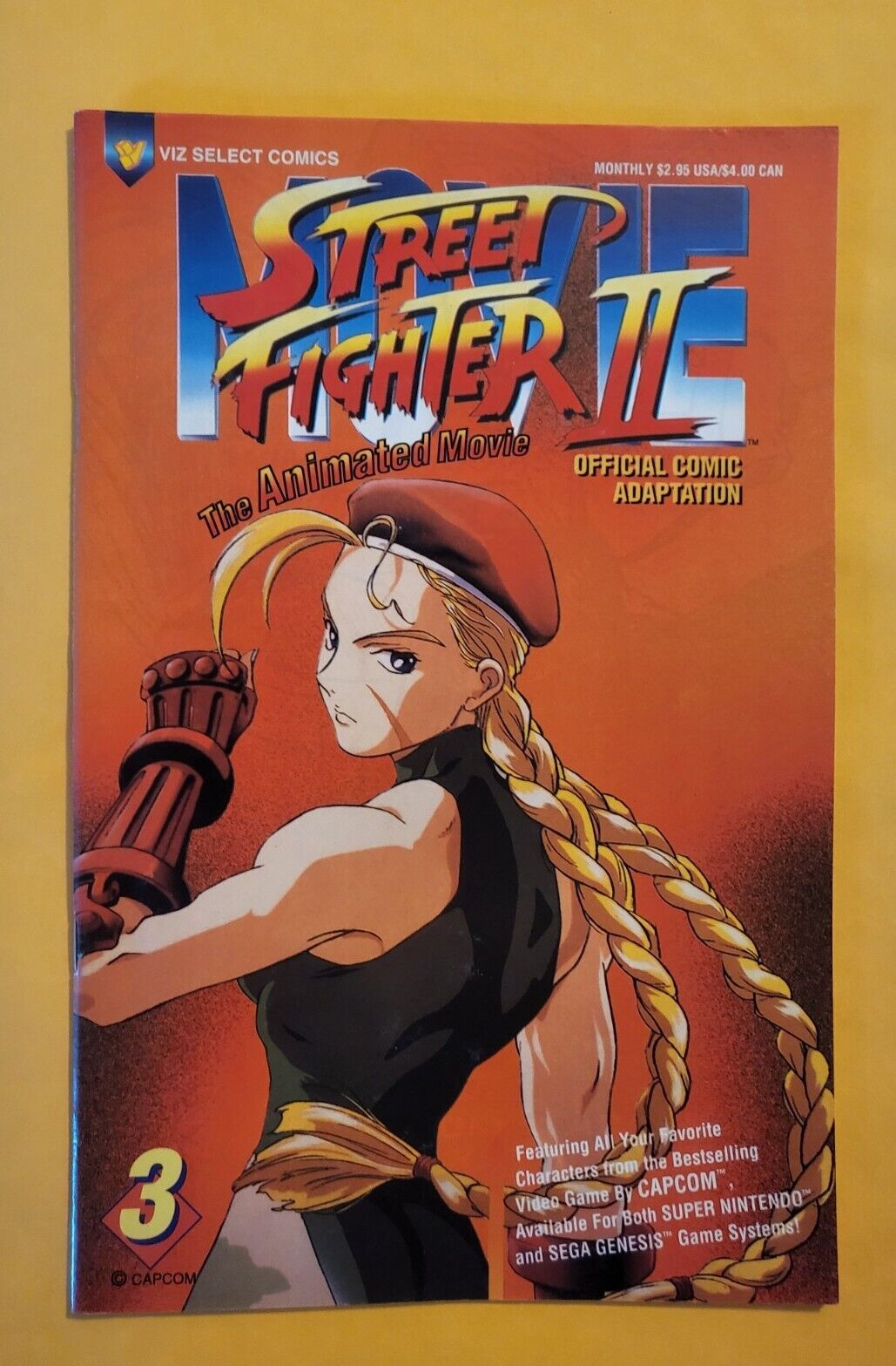 Viz Select Comics Street Fighter II: The Animated Movie #3 
