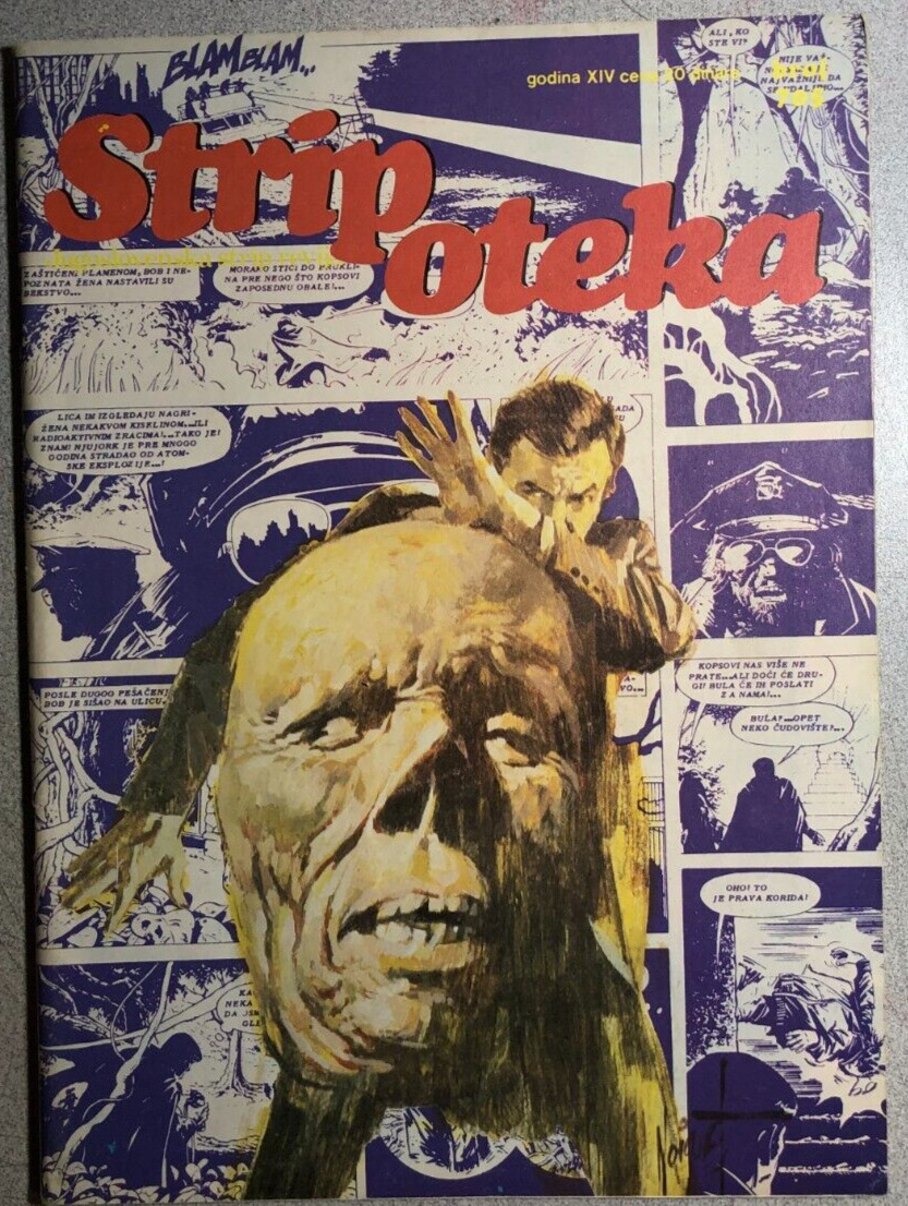 STRIPOTEKA #705 Croatian comics magazine (1982) The Hulk, Corto Maltese FINE