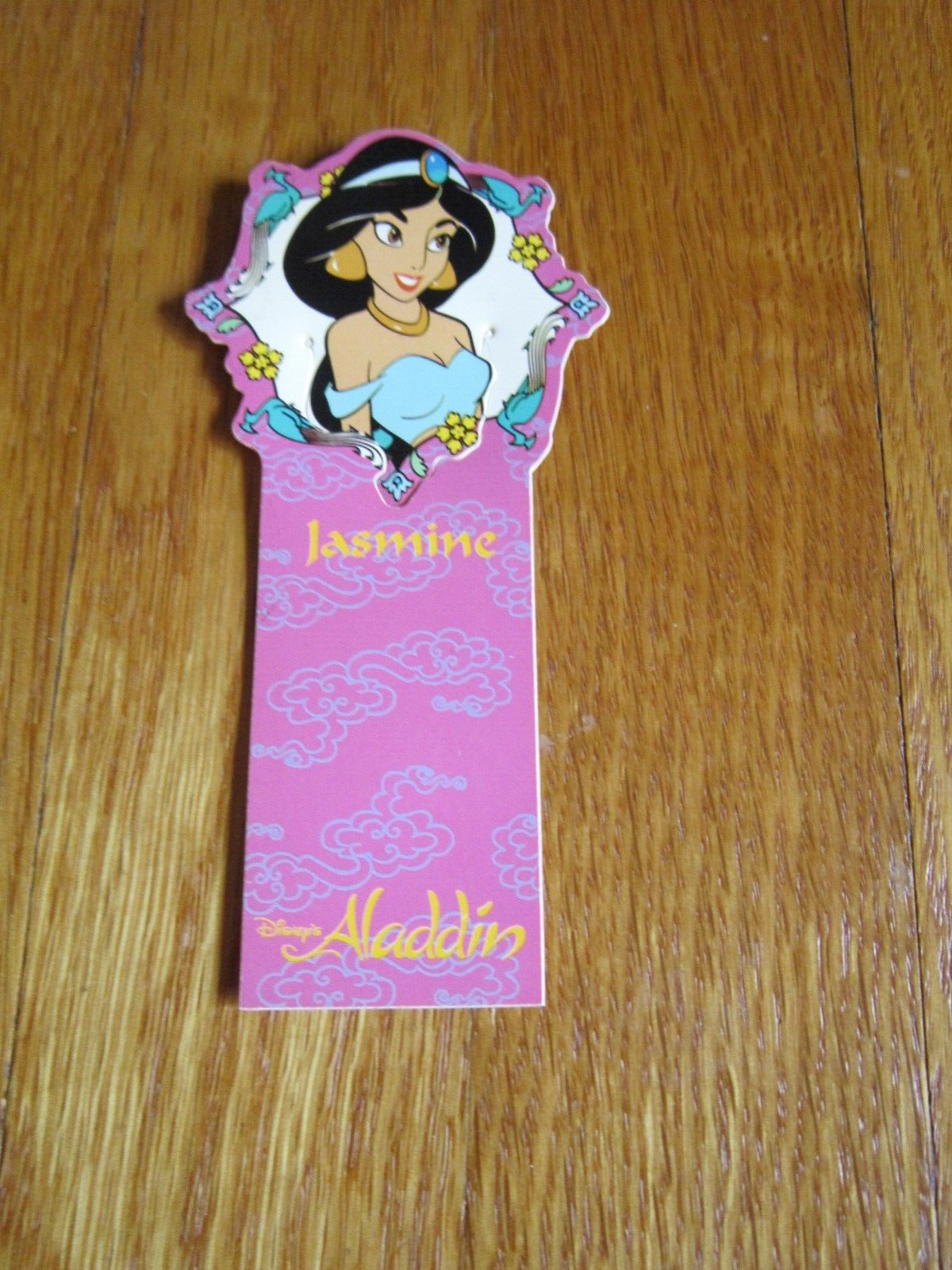 Vintage Bookmark Disney\'s Aladdin Jasmine 1990\'s Pretty Paper Collectible