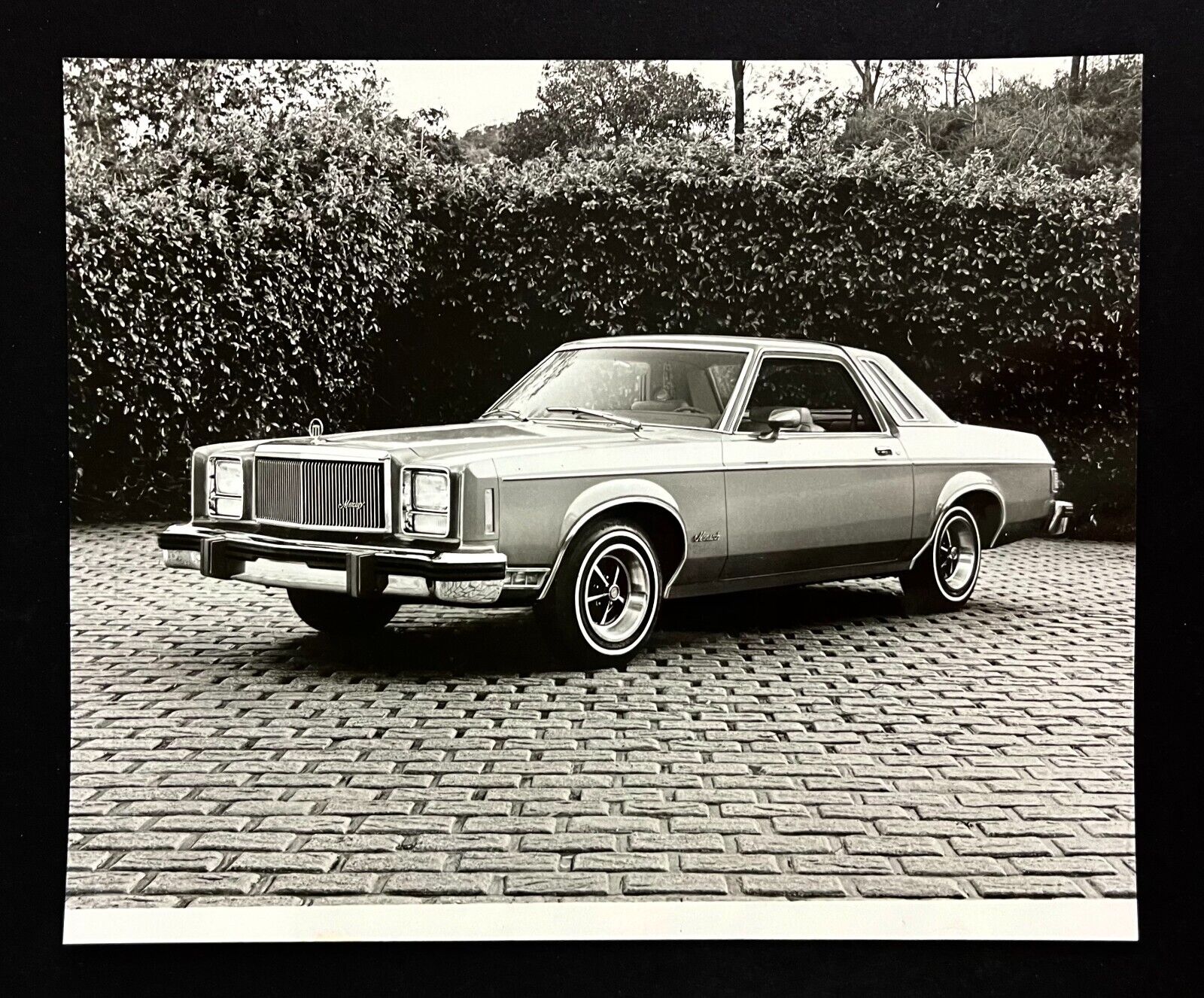 1970s Mercury Monarch Wheels Car Vintage Dealer Sales Commercial Press Photo