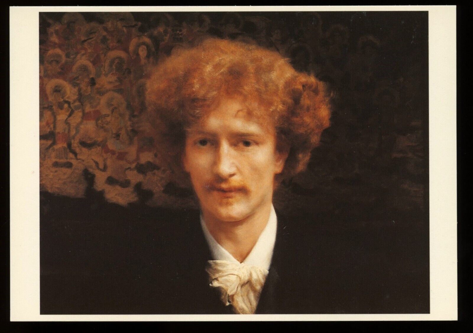 Ignacy Jan Paderewski  Portrait  Polish Composer Classical Music Art Postcard