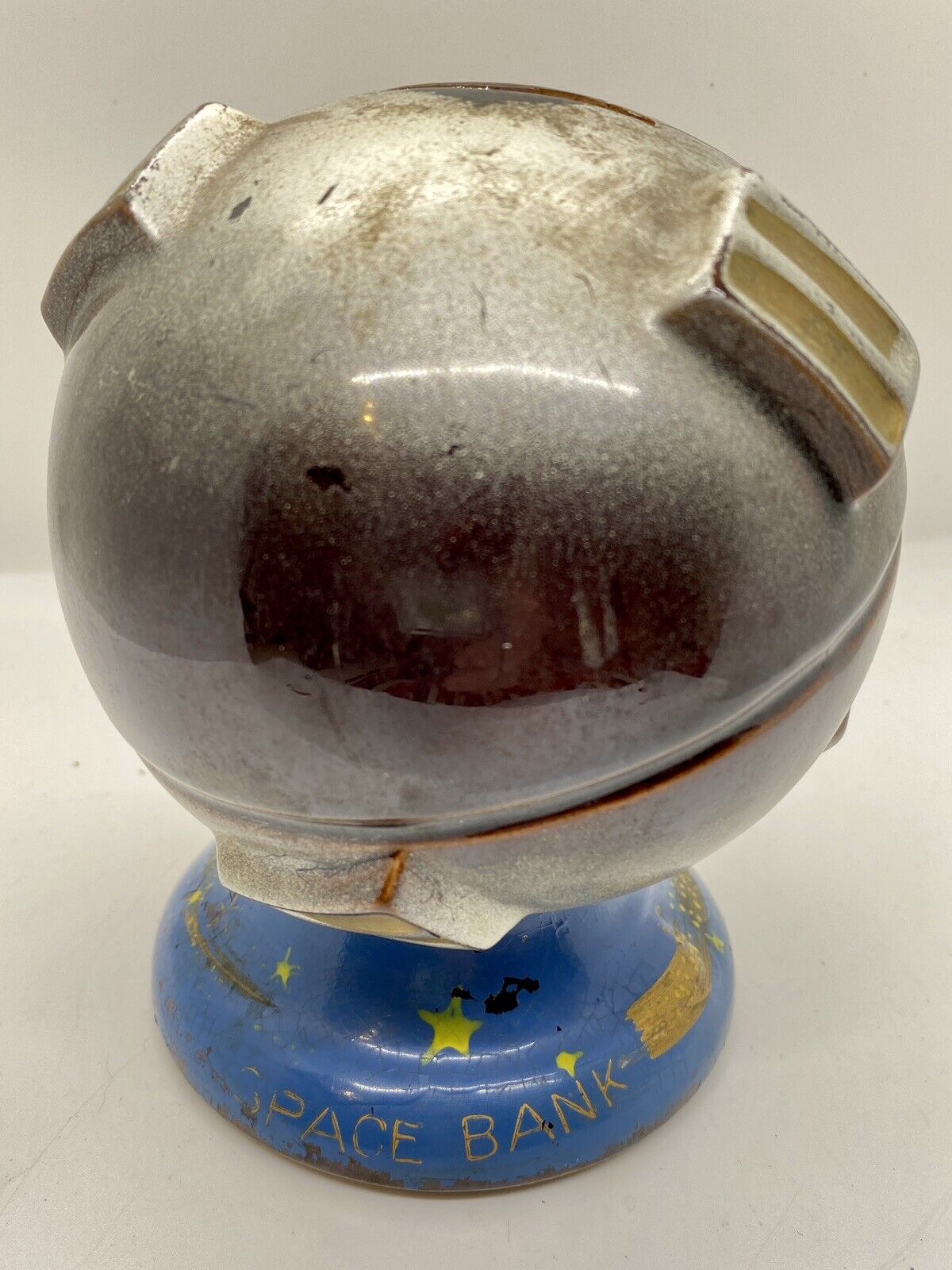 Vintage 1960\'s Ceramic Satellite SPACE BANK by Fred Roberts Co. Made in Japan
