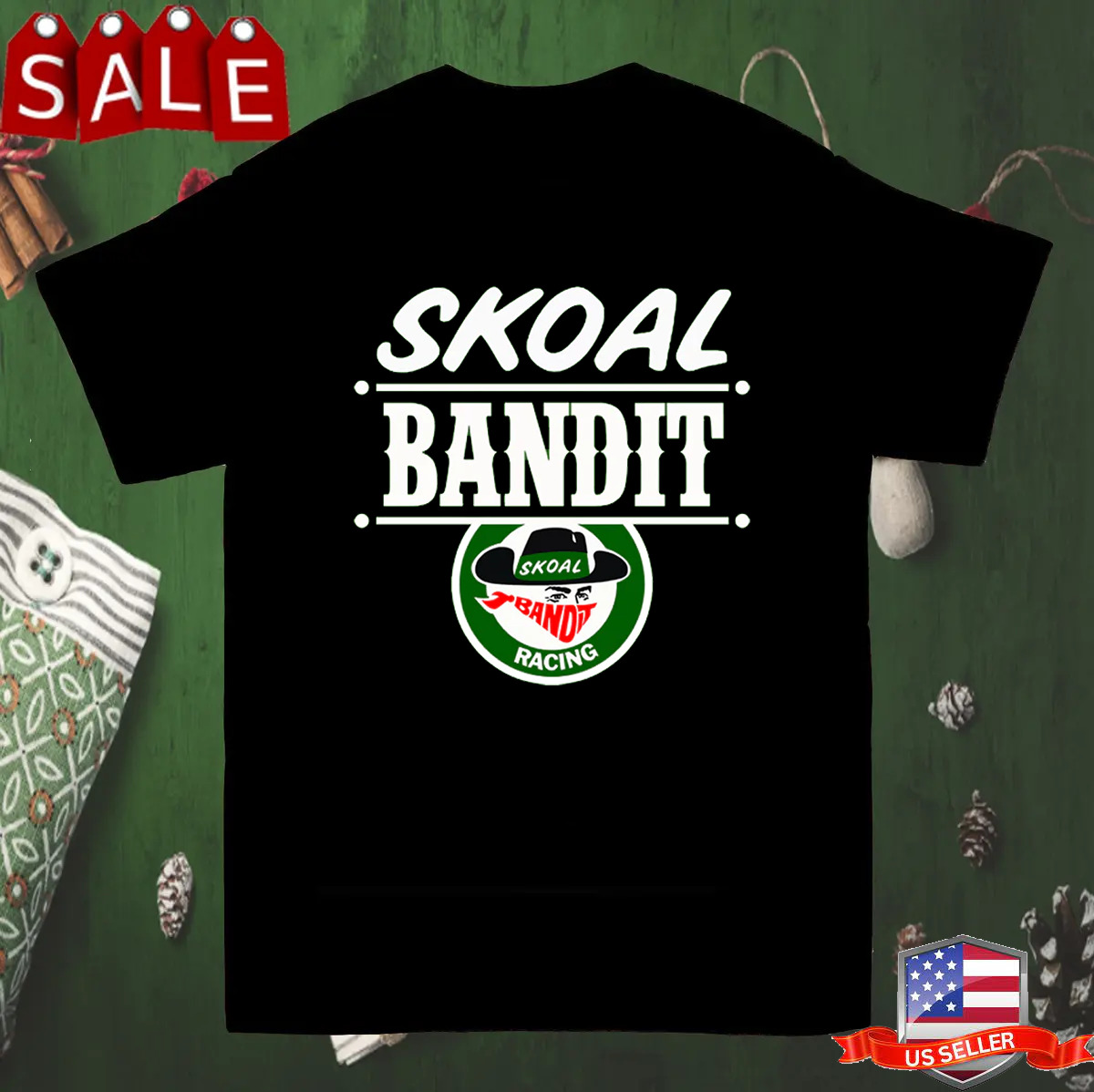 SKOAL BANDIT Racing V2 33 T Shirt Full Size S-5XL