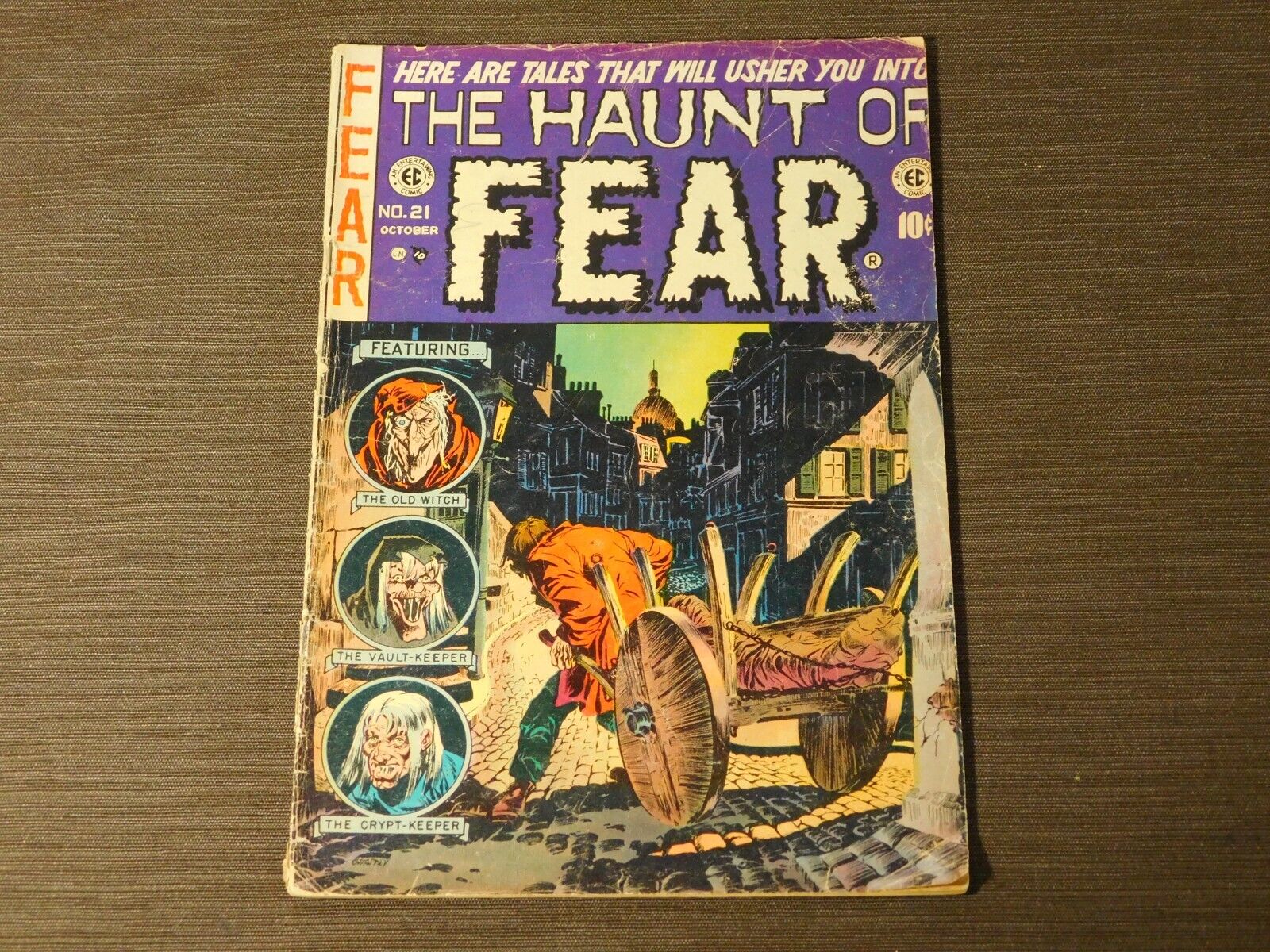 VINTAGE COMIC BOOK 1953 THE HAUNT OF FEAR NO. 21