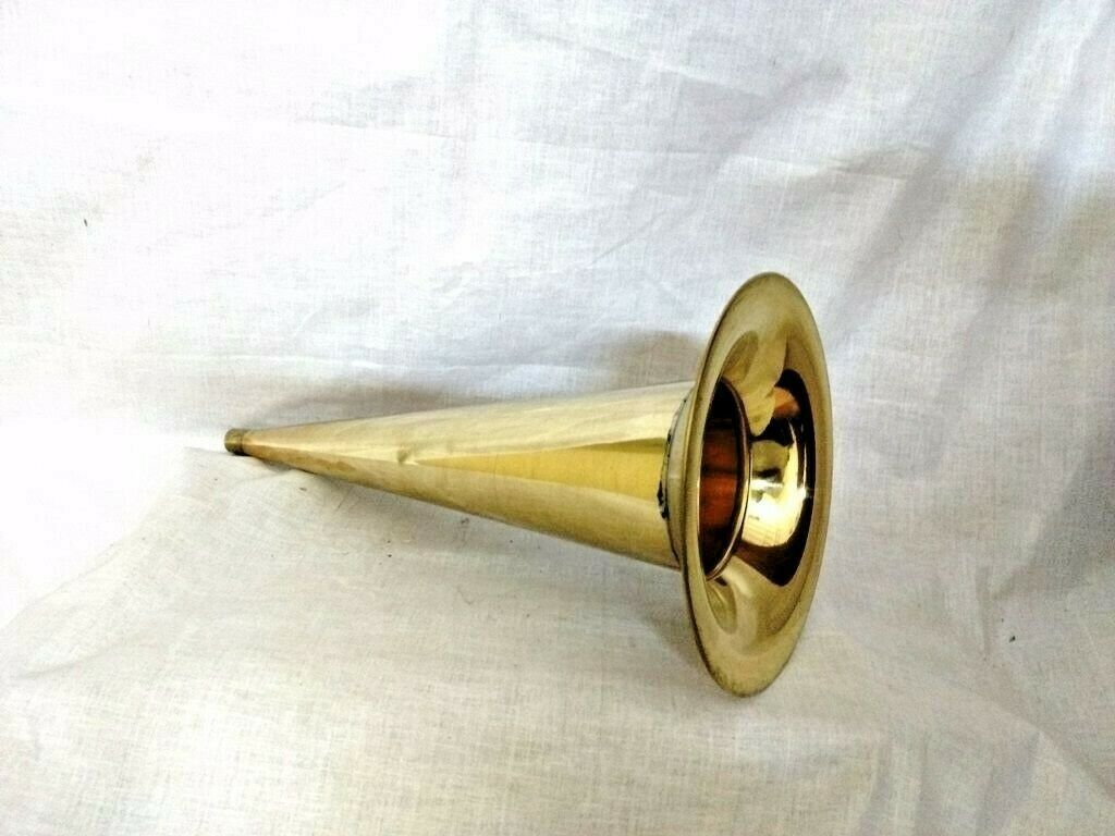 Brass Edison Horn Columbia Cylinder Phonograph Horn 14
