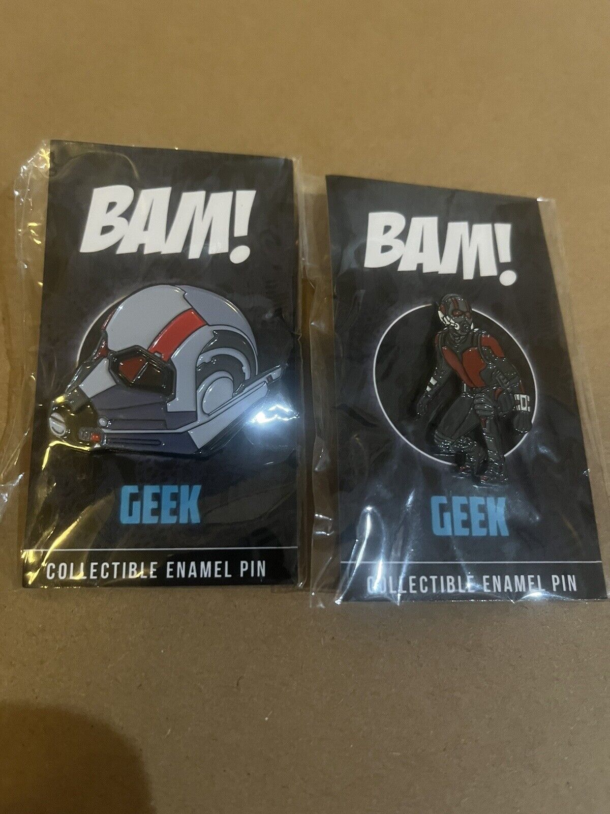 Bam Box Ant Man 2 Pin Lot