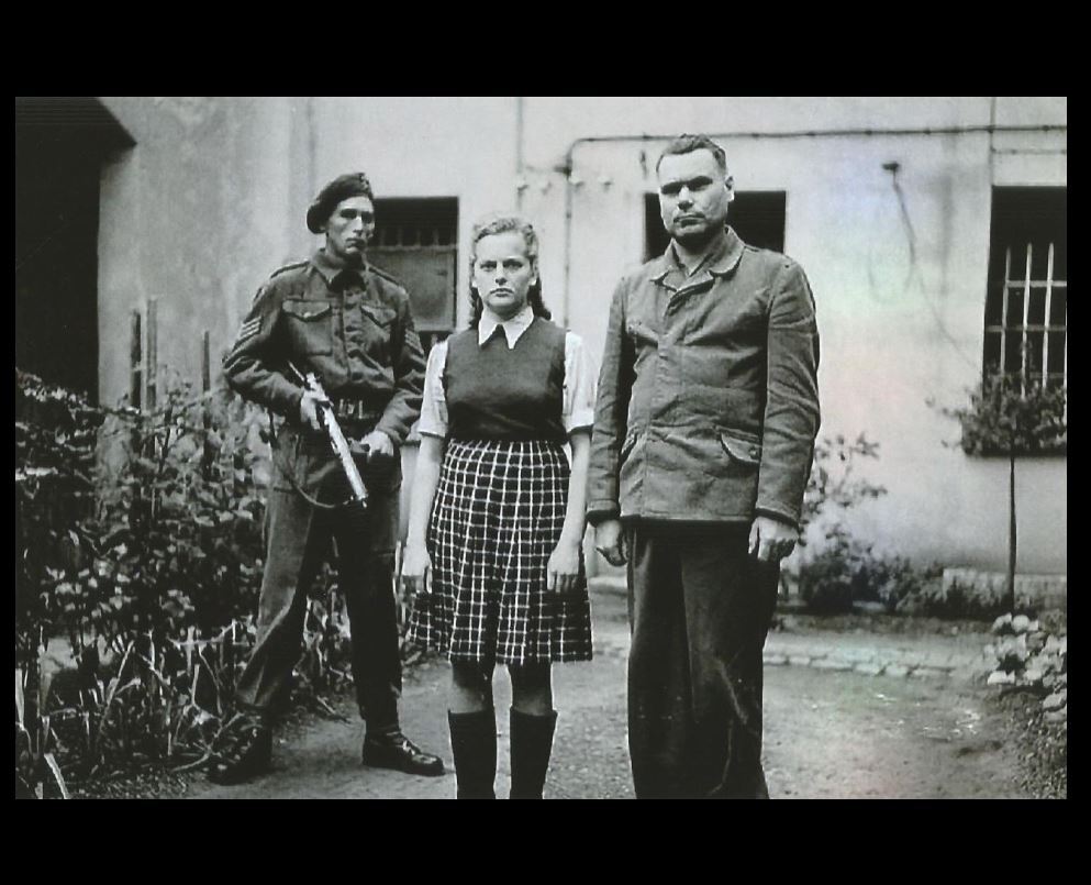 German Guards Notorious Arrest PHOTO World War II Concentration Camp 1945