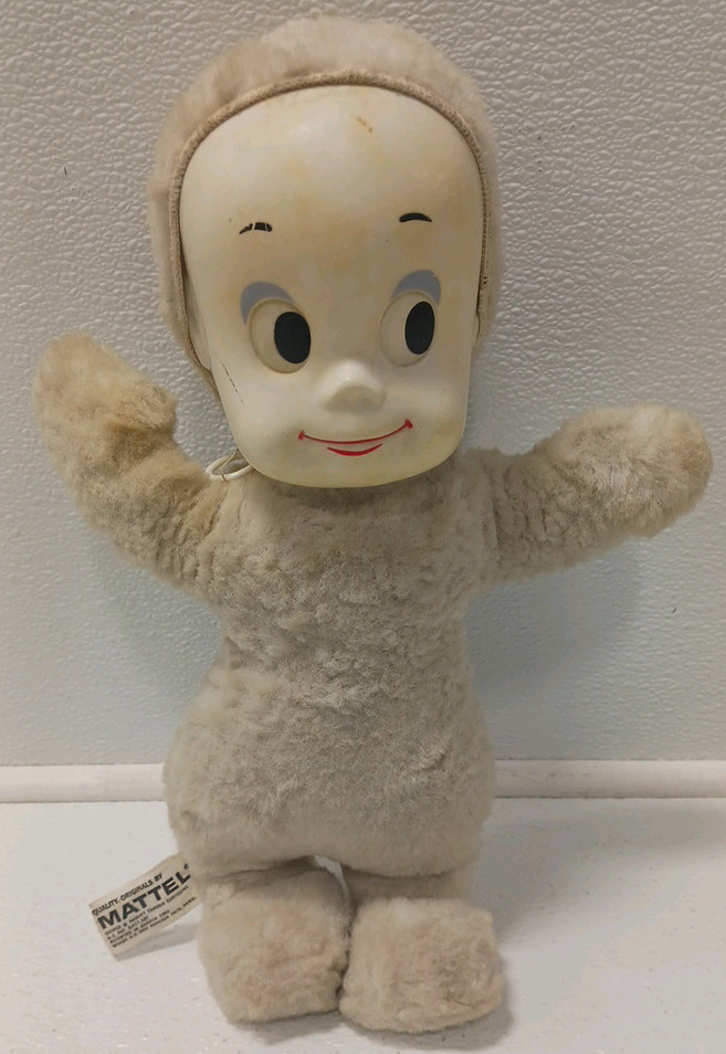 Casper The Friendly Ghost Talking Doll Vintage 1962-Talks-Works
