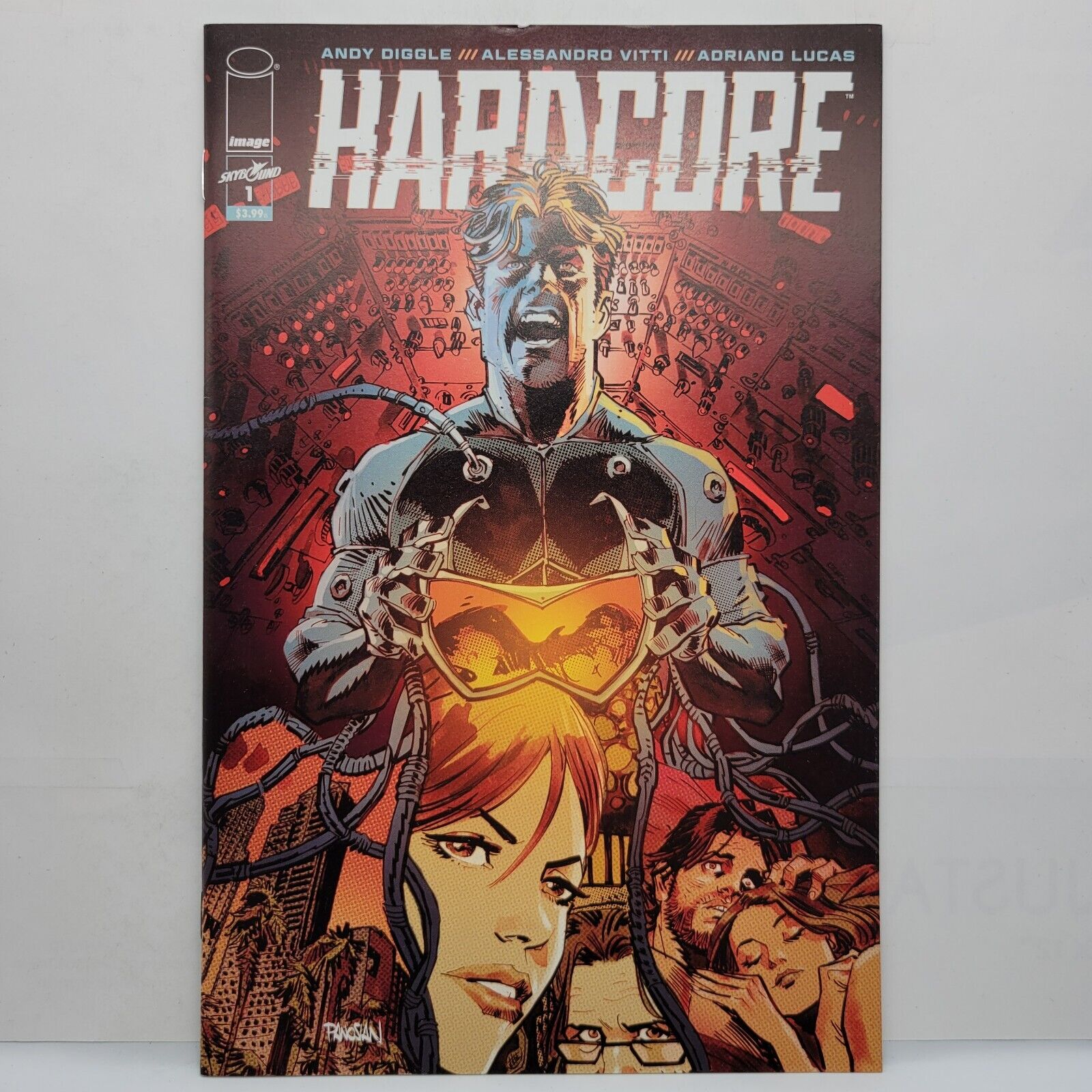 Hardcore #1 2018 Written by Andy Diggle  ROBERT KIRKMAN and MARC SILVESTRI