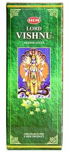 Hem Incense Sticks Lord Vishnu Bulk 120 Stick for Cleansing Spiritual Blessings
