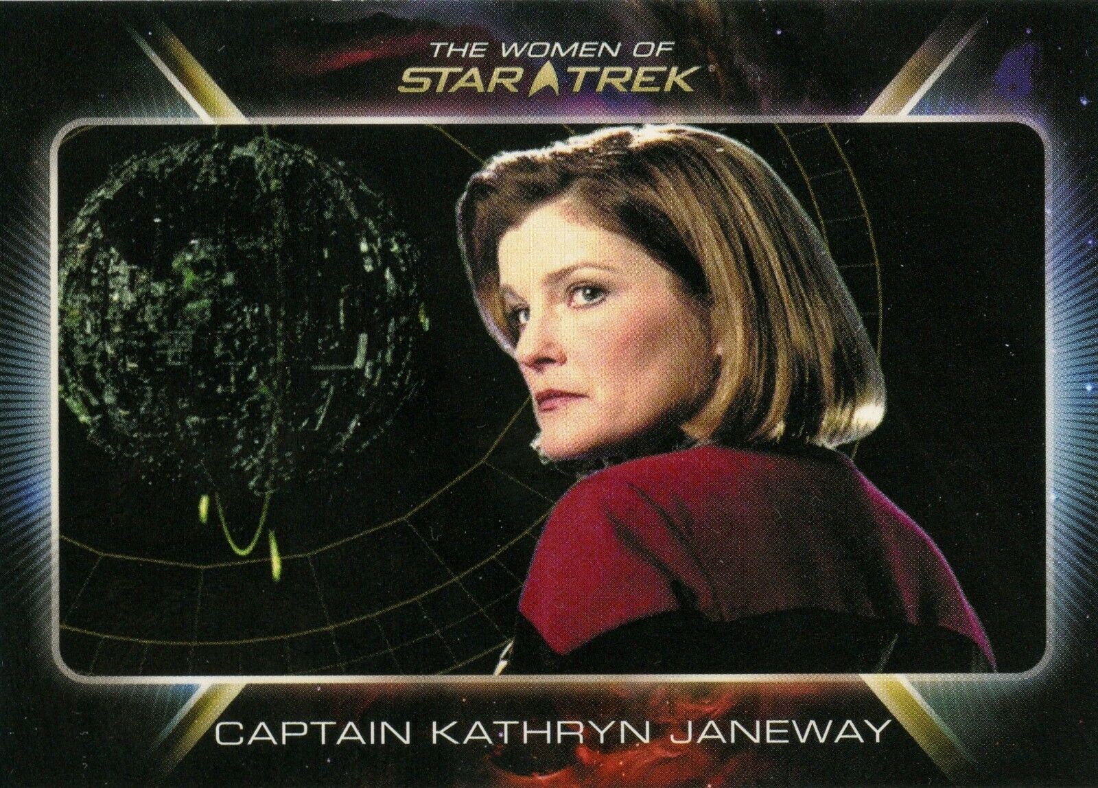 Captain Kathryn Janeway (Kate Mulgrew) on 2010 Women of Star Trek Card #64
