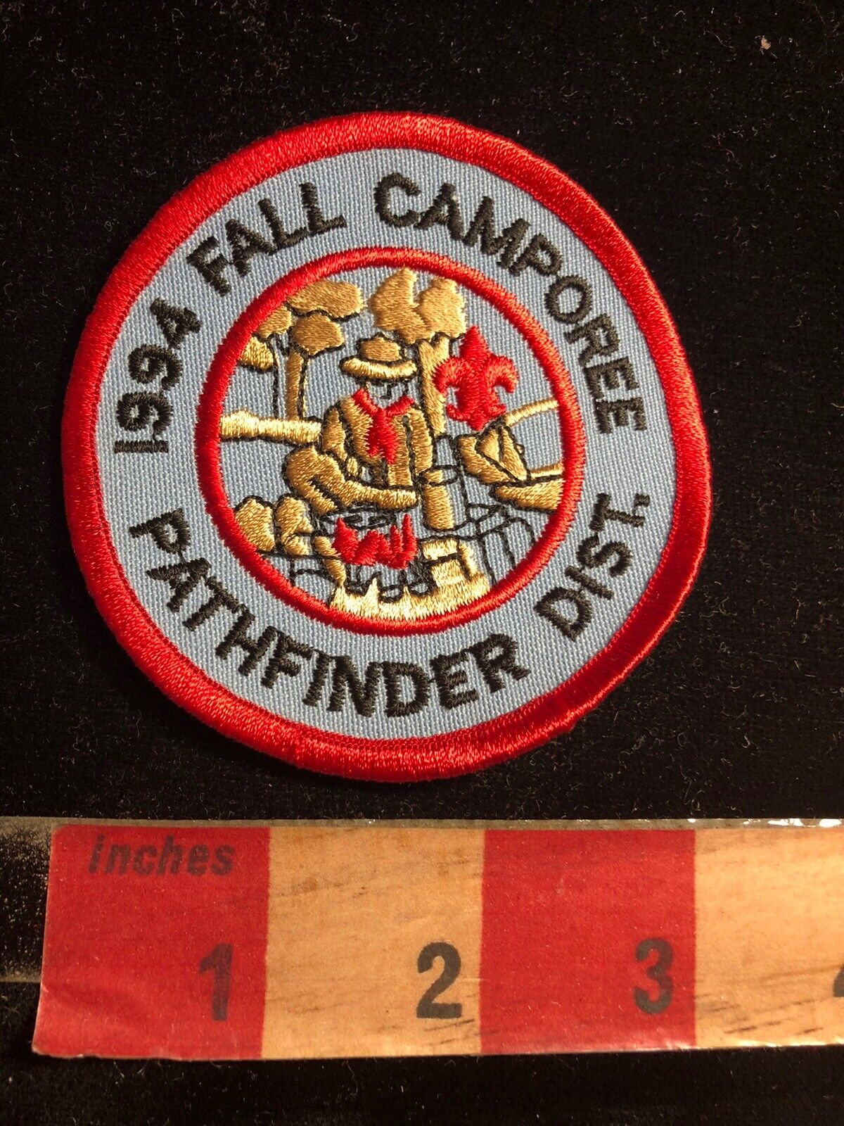Vtg 1994 Fall Camporee Pathfinder District Boy Scouts Patch 02NE