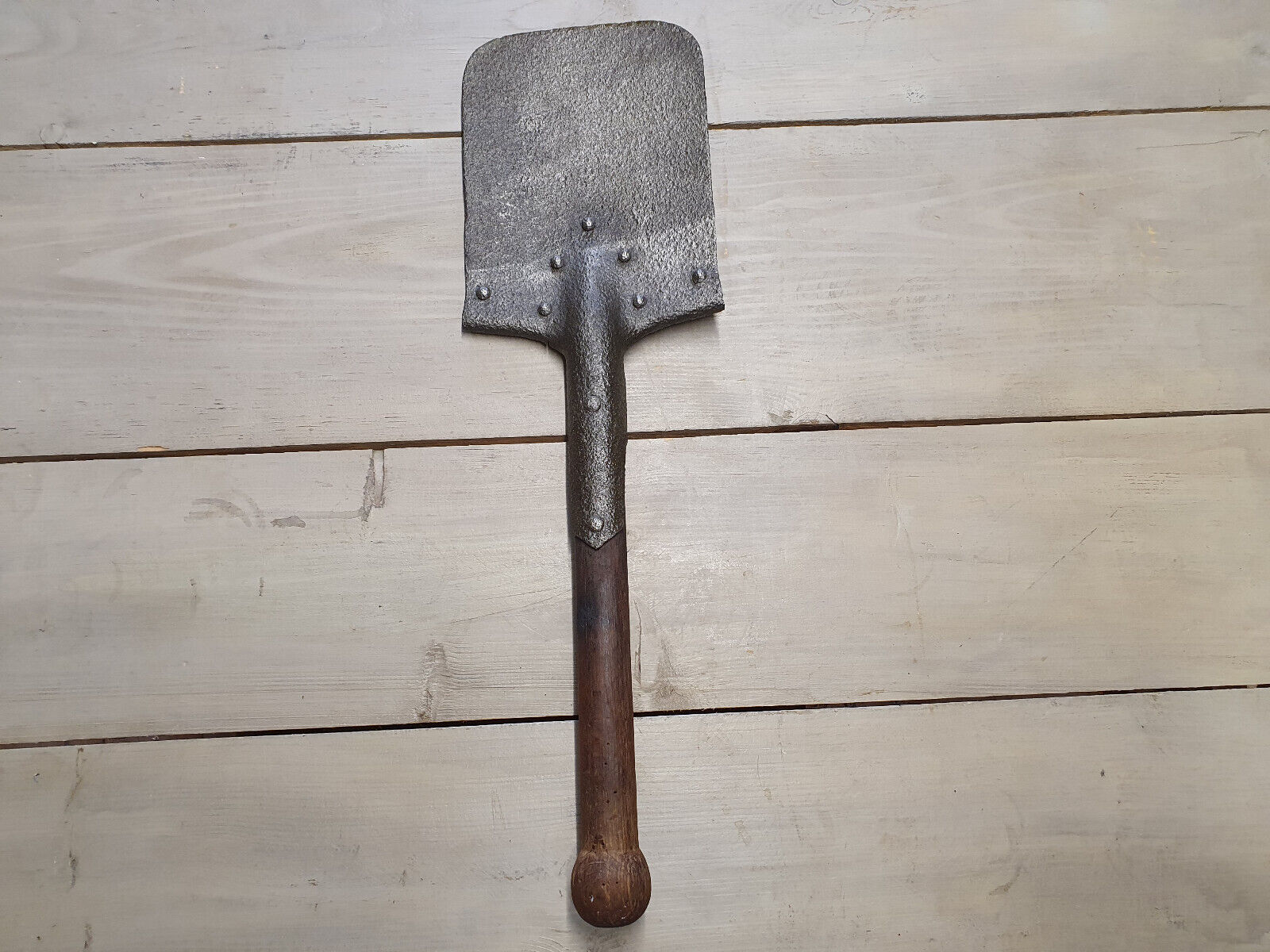 Original German WWI WWII Field Shovel M1898 E Tool Spade WW1 Imperial Authentic