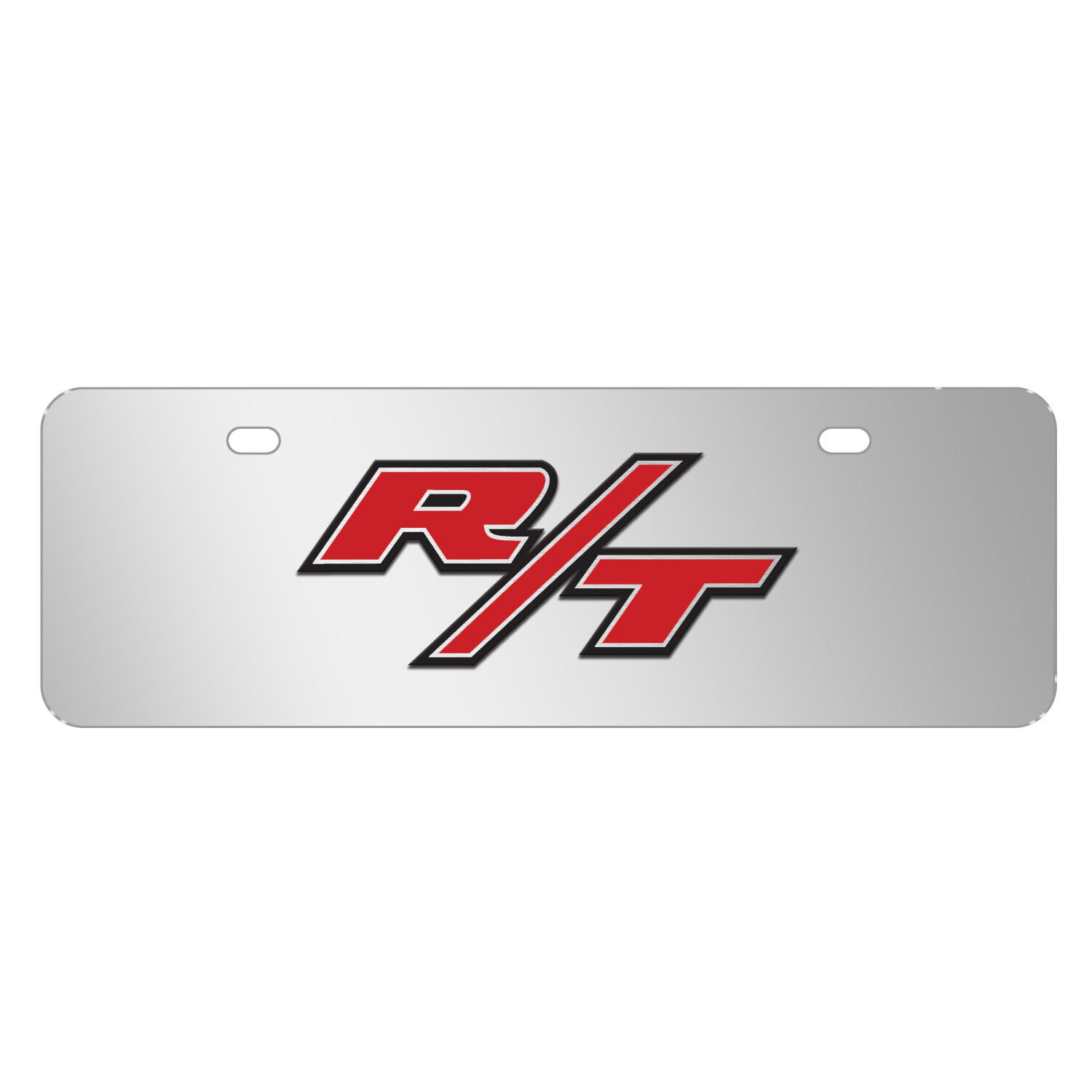 Dodge R/T 3D Logo Logo on Chrome 12\