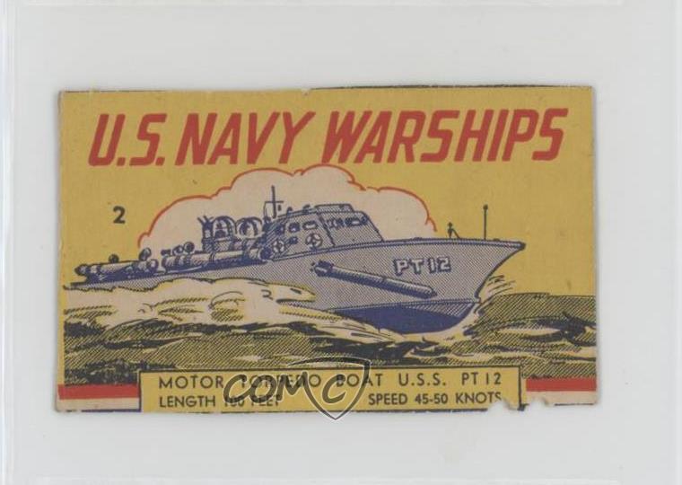 1940s US Navy Warships Motor Torpedo Boat USS PT12 #2 h3a