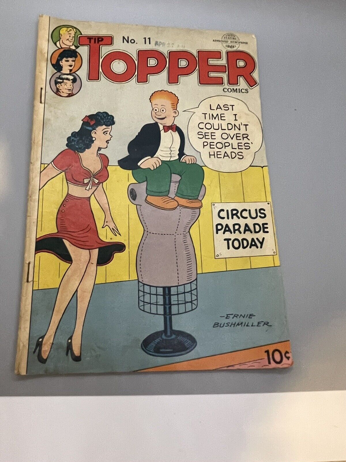 Tip Topper Comics #11 United Features Comic Book 1951 Vintage - Golden Age