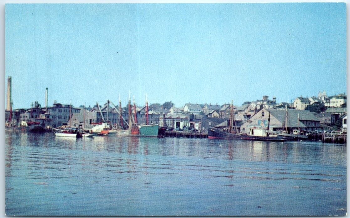 Postcard - Inner Harbor, Gloucester, Massachusetts, USA