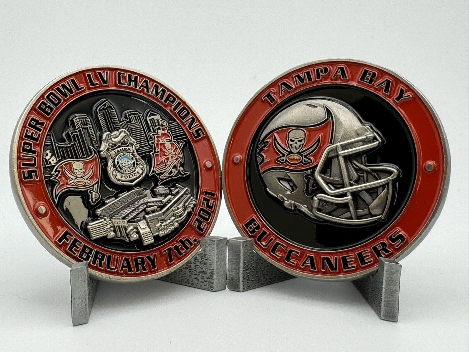 🔥 Sought After Tampa Police (TPD) Super Bowl Challenge Coin
