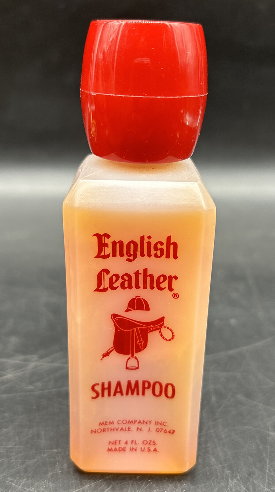 Vintage English Leather Shampoo 4 Oz. Made In USA Vintage