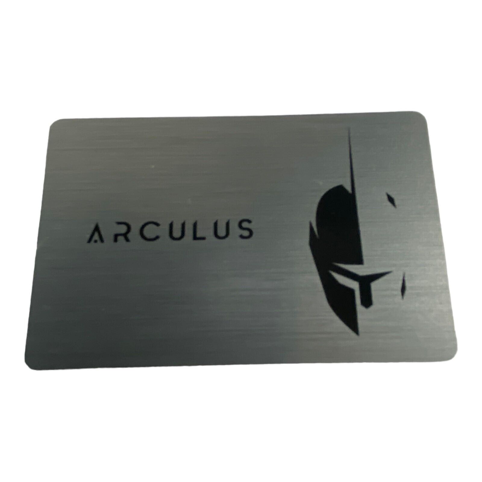 Arculus Silver Key Card Crypto Secure Wallet for Digital Asset Cold Storage