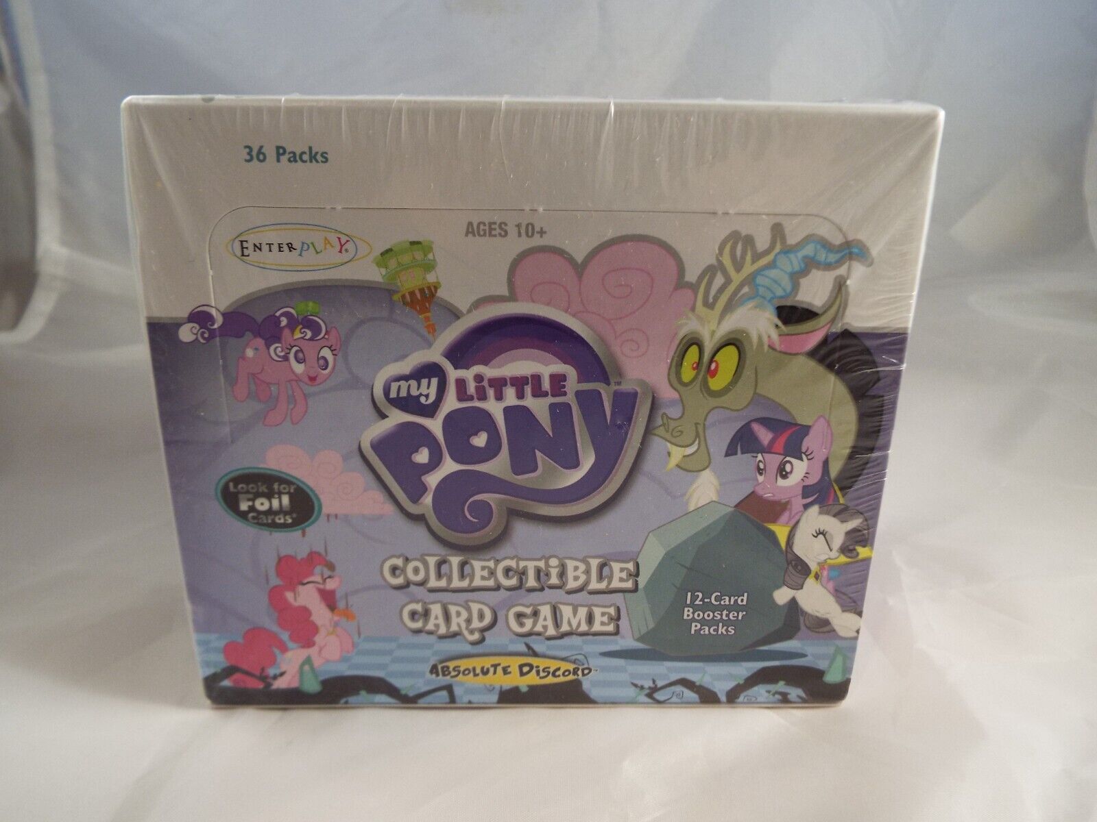 MY LITTLE PONY, ABSOLUTE DISCORD SEALED BOX OF 36 BOOSTER PACKS