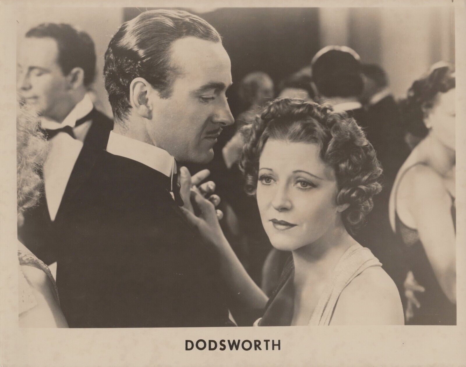 Ruth Chatterton + William Wyler in Dodsworth (1936) ❤️ Vintage Photo K 512