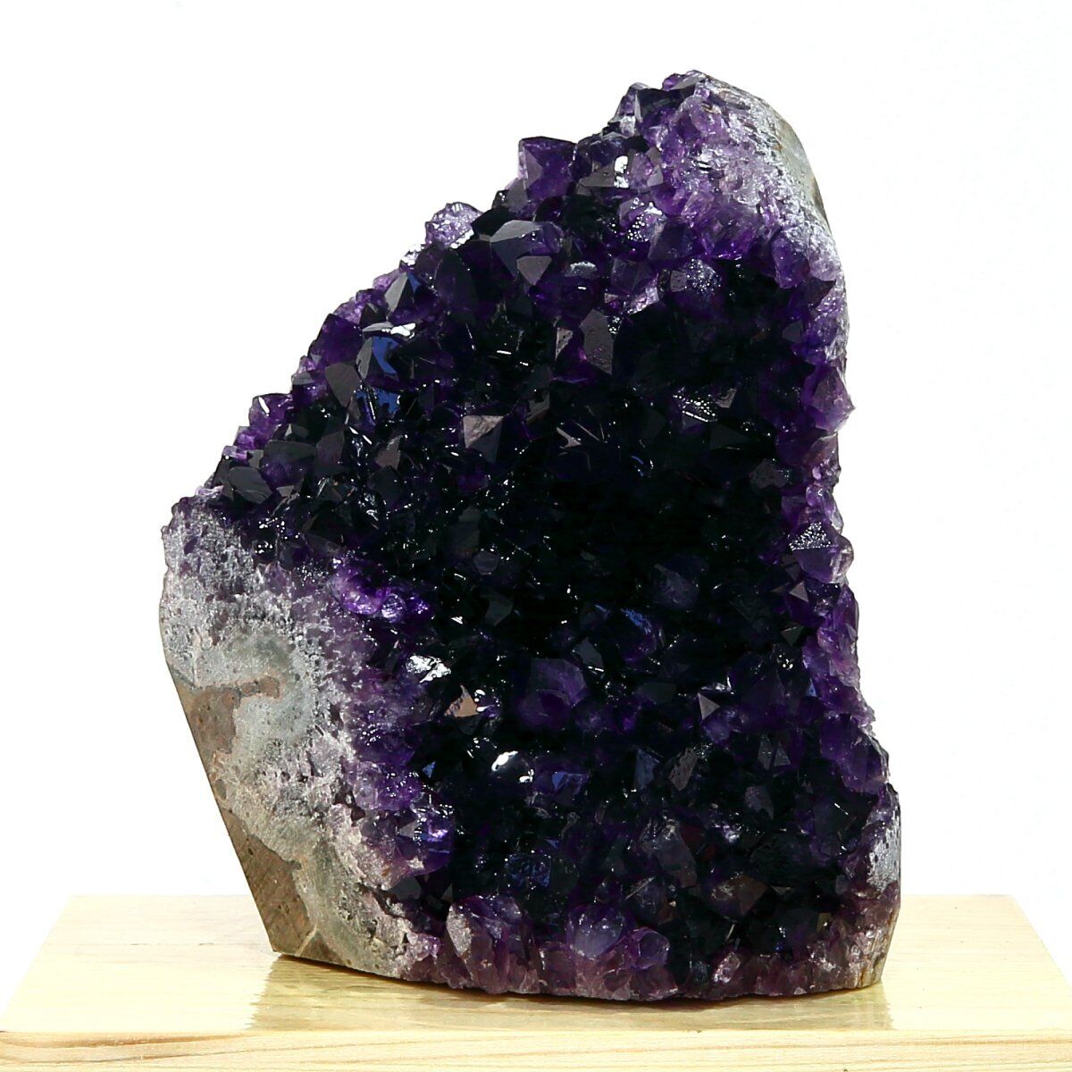 1285g Natural Amethyst Geode Mineral Specimen Crystal Quartz Energy Decoration